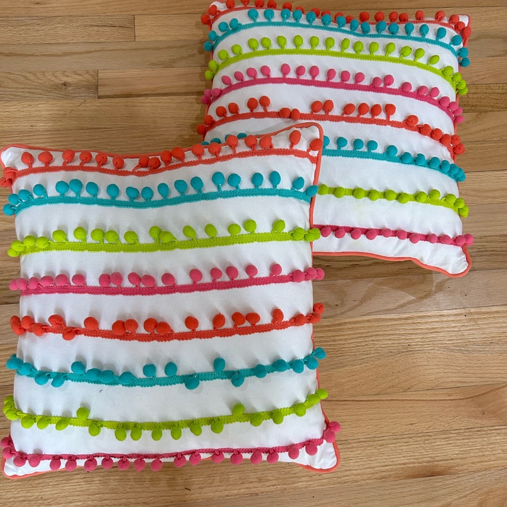 16” Square Pillows (2)